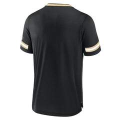 New Orleans Saints Stripe Stacking T-Shirt Black