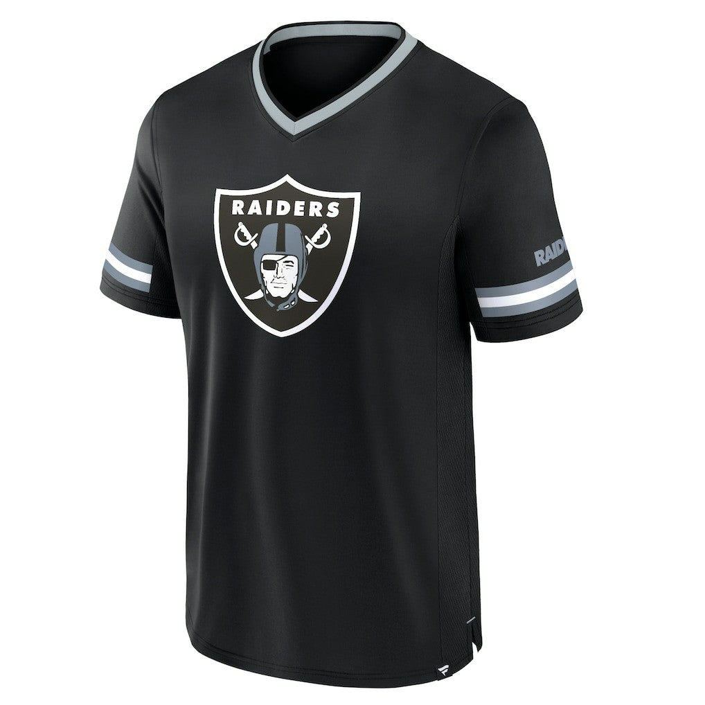Las Vegas Raiders Stripe Stacking T-Shirt Black