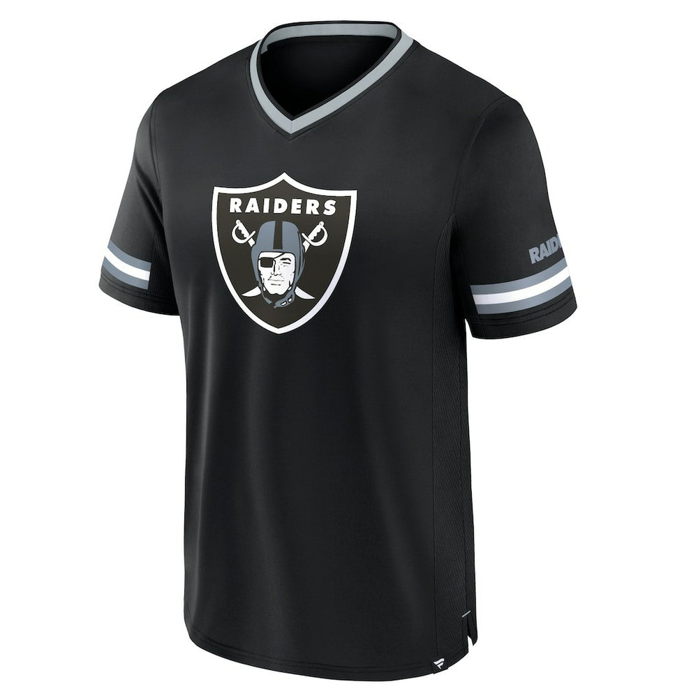 Las Vegas Raiders Stripe Stacking T-Shirt Black