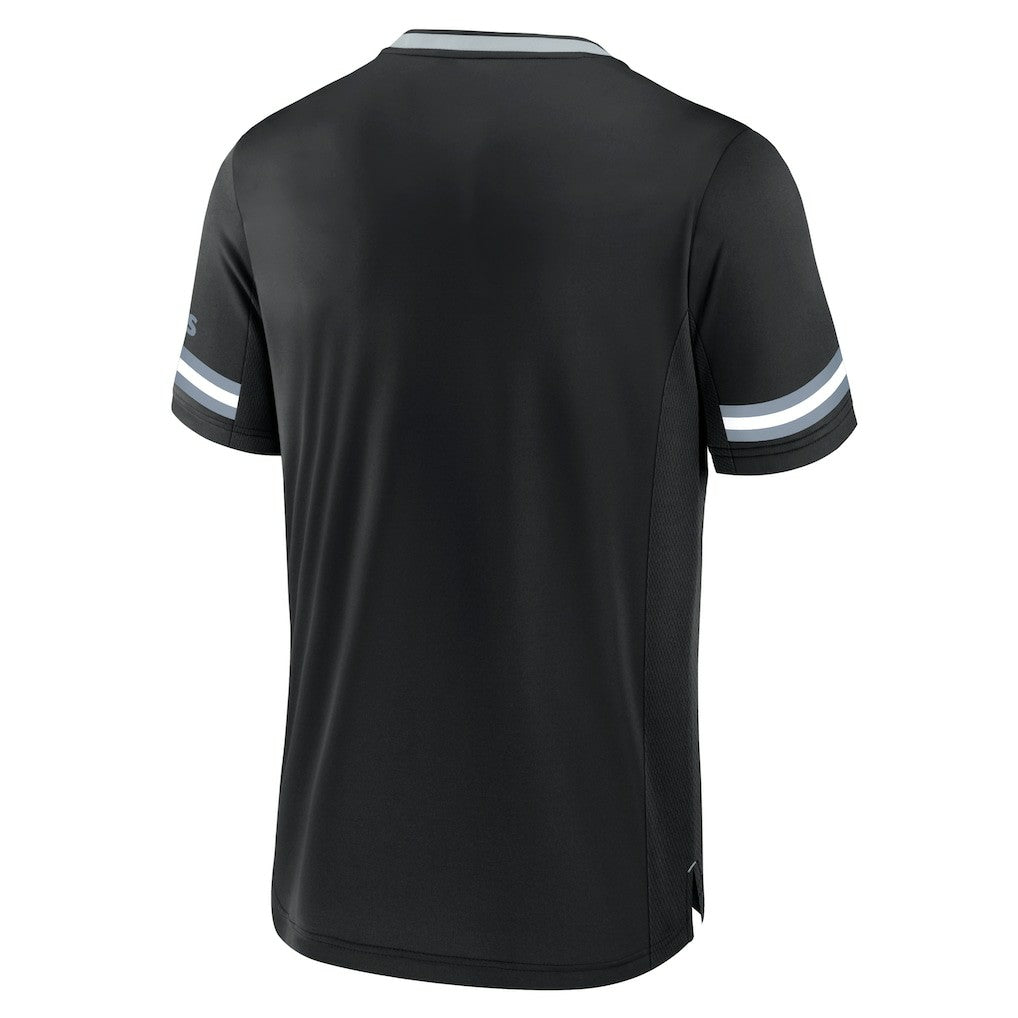Las Vegas Raiders Stripe Stacking T-Shirt Black