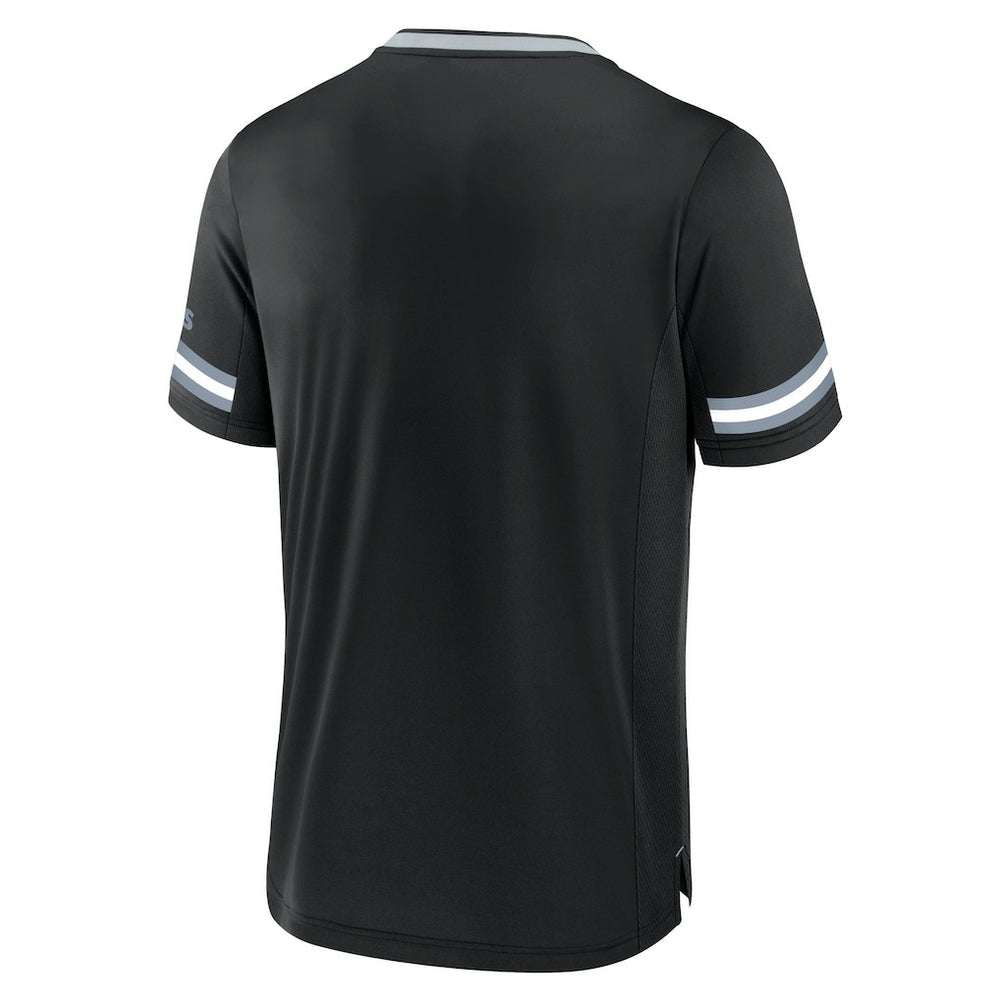 Las Vegas Raiders Stripe Stacking T-Shirt Black
