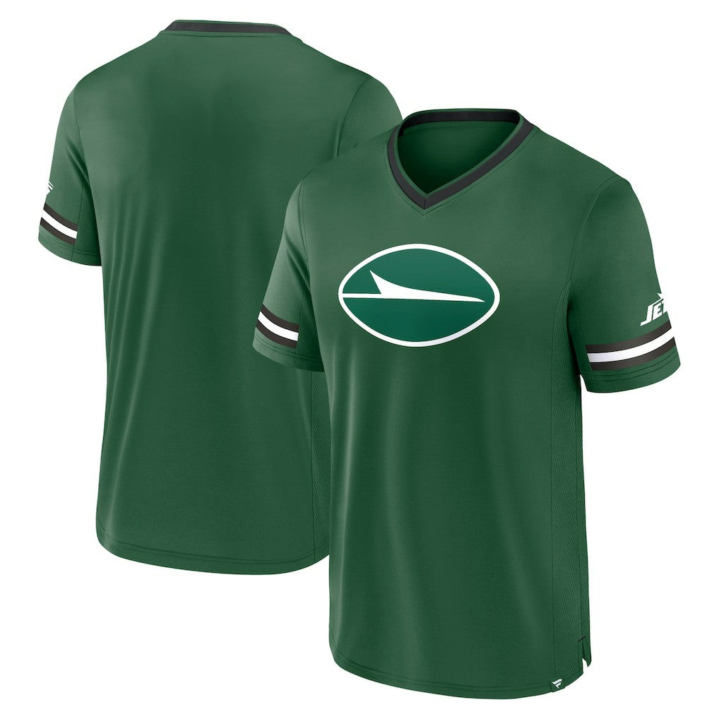 New York Jets Stripe Stacking T-Shirt Green