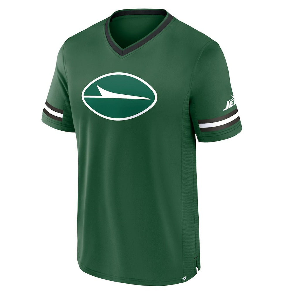 New York Jets Stripe Stacking T-Shirt Green