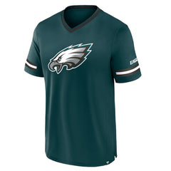 Philadelphia Eagles Stripe Stacking T-Shirt Midnight Green