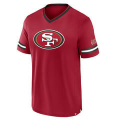 San Francisco 49ers Stripe Stacking T-Shirt Scarlet