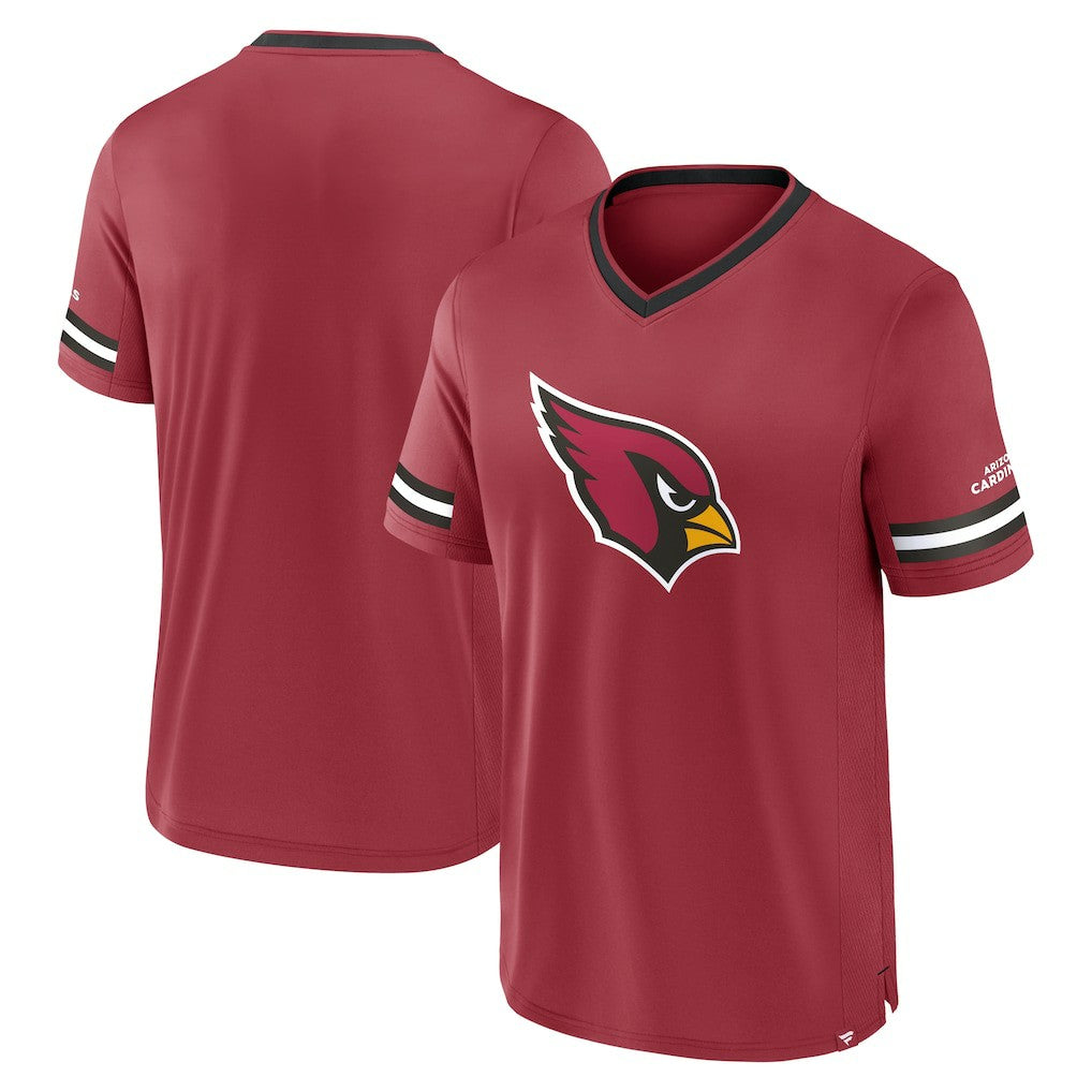 Arizona Cardinals Stripe Stacking T-Shirt Cardinal