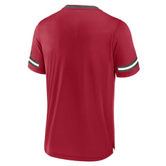 Tampa Bay Buccaneers Stripe Stacking T-Shirt Red