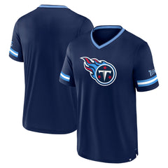 Tennessee Titans Stripe Stacking T-Shirt Navy