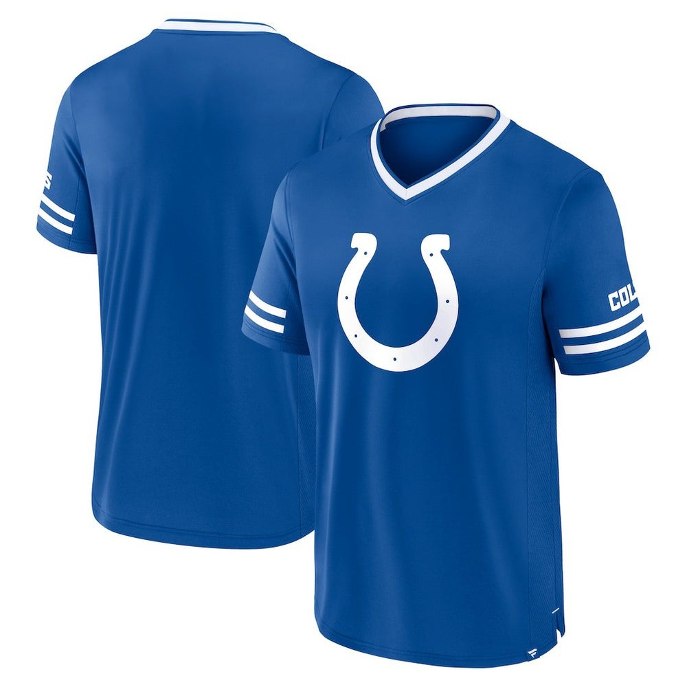 Indianapolis Colts Stripe Stacking T-Shirt Royal
