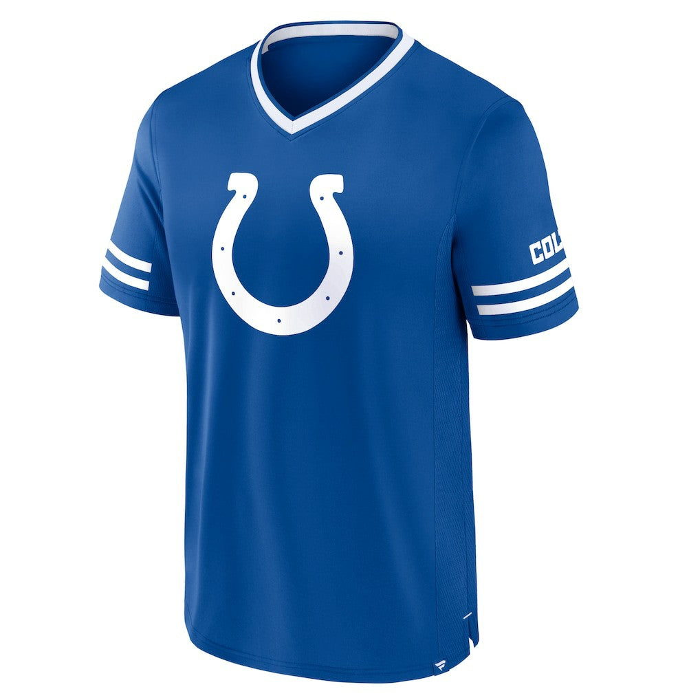 Indianapolis Colts Stripe Stacking T-Shirt Royal