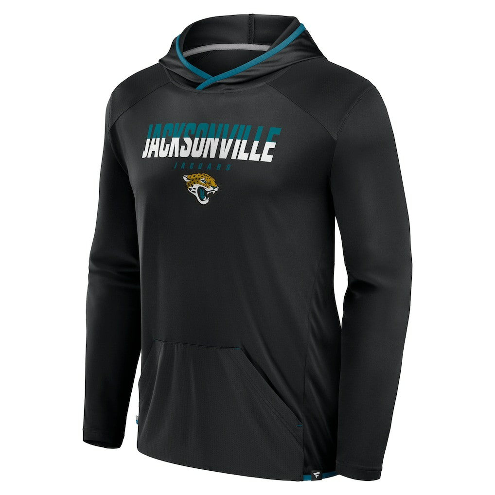 Jacksonville Jaguars Transitional Defender Hoodie Long Sleeve T-Shirt Black