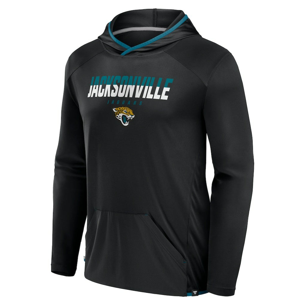 Jacksonville Jaguars Transitional Defender Hoodie Long Sleeve T-Shirt Black