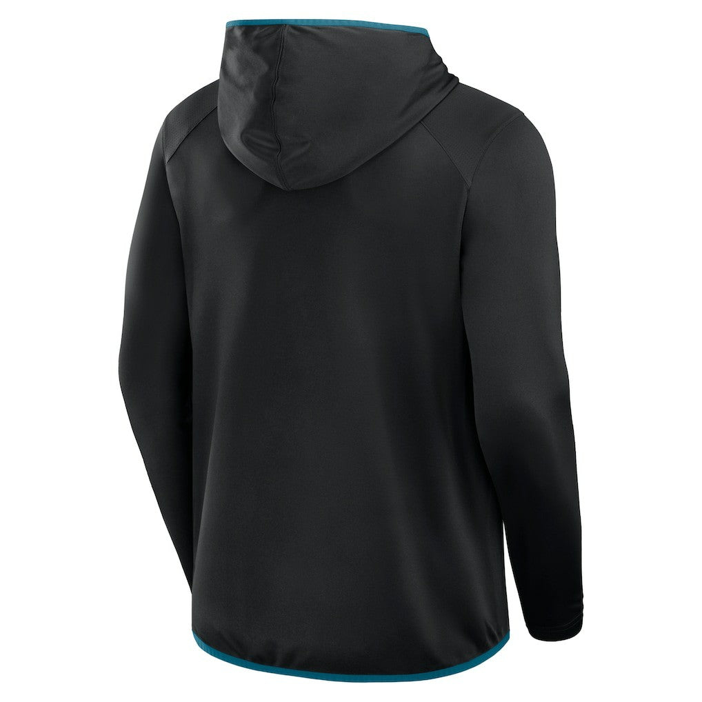 Jacksonville Jaguars Transitional Defender Hoodie Long Sleeve T-Shirt Black