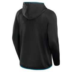 Jacksonville Jaguars Transitional Defender Hoodie Long Sleeve T-Shirt Black