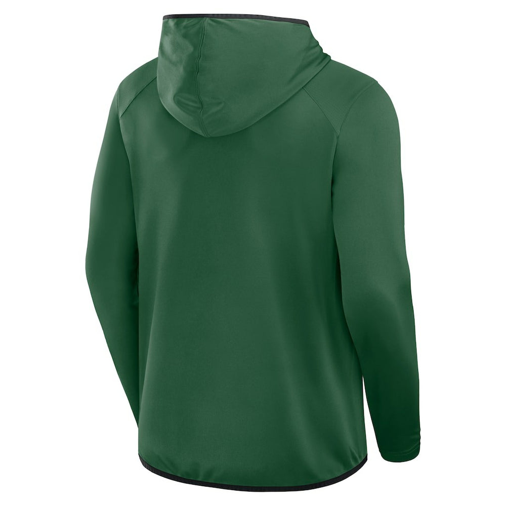 New York Jets Transitional Defender Hoodie Long Sleeve T-Shirt Green