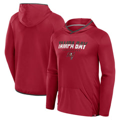 Tampa Bay Buccaneers Transitional Defender Hoodie Long Sleeve T-Shirt Red