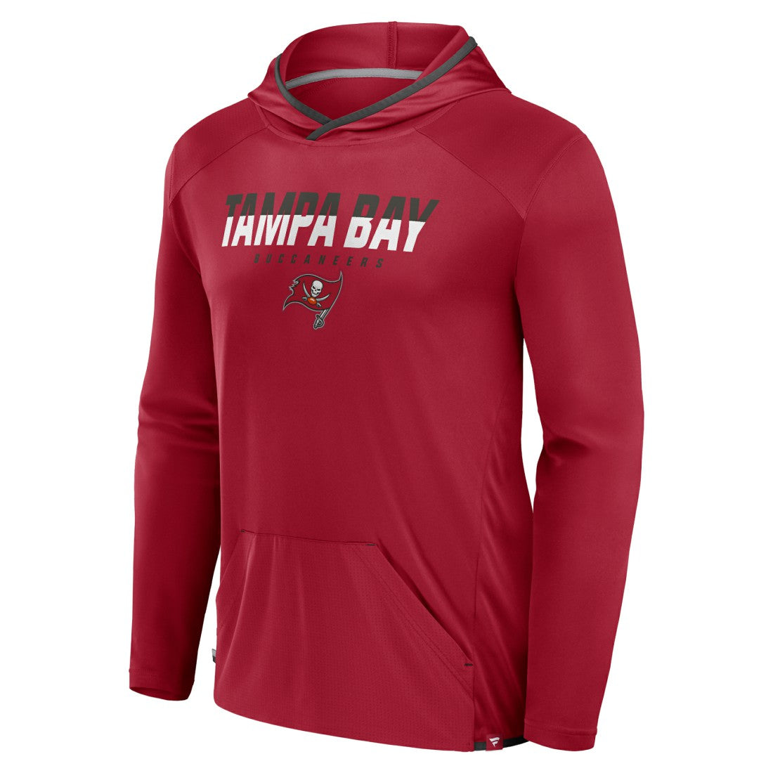 Tampa Bay Buccaneers Transitional Defender Hoodie Long Sleeve T-Shirt Red