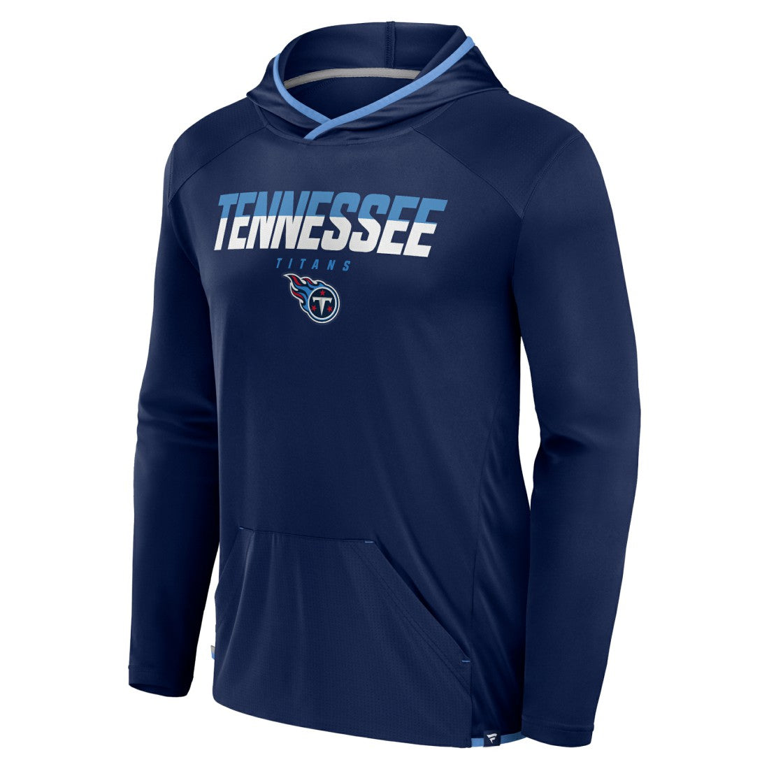 Tennessee Titans Transitional Defender Hoodie Long Sleeve T-Shirt Navy