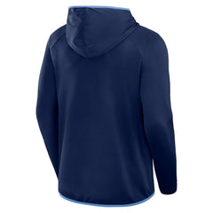 Tennessee Titans Transitional Defender Hoodie Long Sleeve T-Shirt Navy