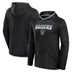Las Vegas Raiders Transitional Defender Hoodie Long Sleeve T-Shirt Black