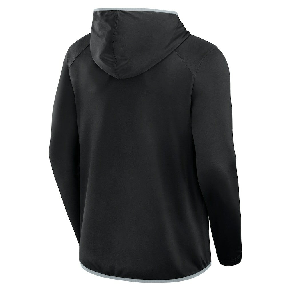 Las Vegas Raiders Transitional Defender Hoodie Long Sleeve T-Shirt Black