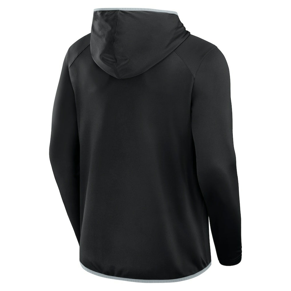 Las Vegas Raiders Transitional Defender Hoodie Long Sleeve T-Shirt Black