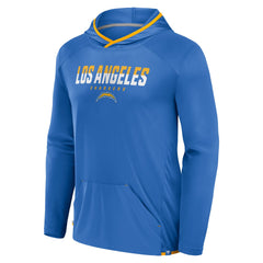Los Angeles Chargers Transitional Defender Hoodie Long Sleeve T-Shirt Powder Blue
