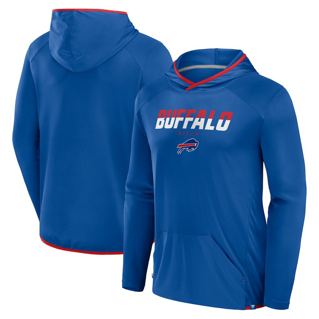 Buffalo Bills Transitional Defender Hoodie Long Sleeve T-Shirt Royal