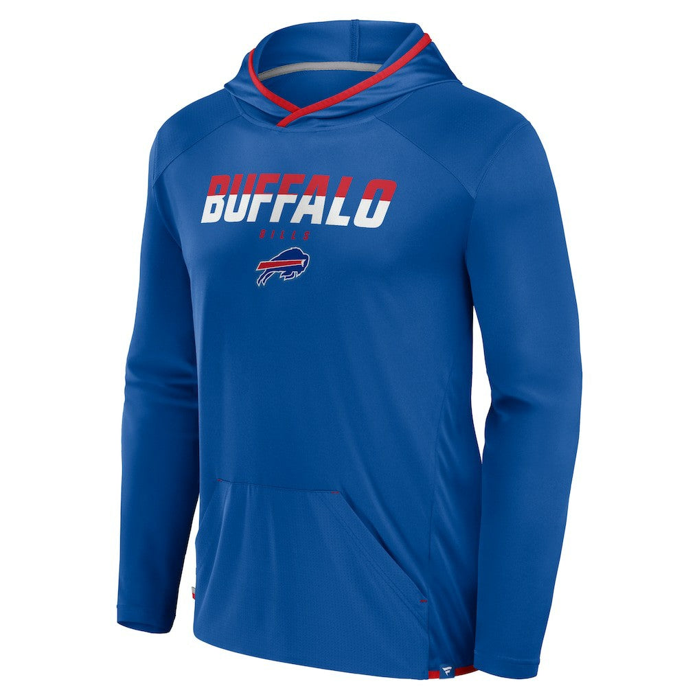 Buffalo Bills Transitional Defender Hoodie Long Sleeve T-Shirt Royal