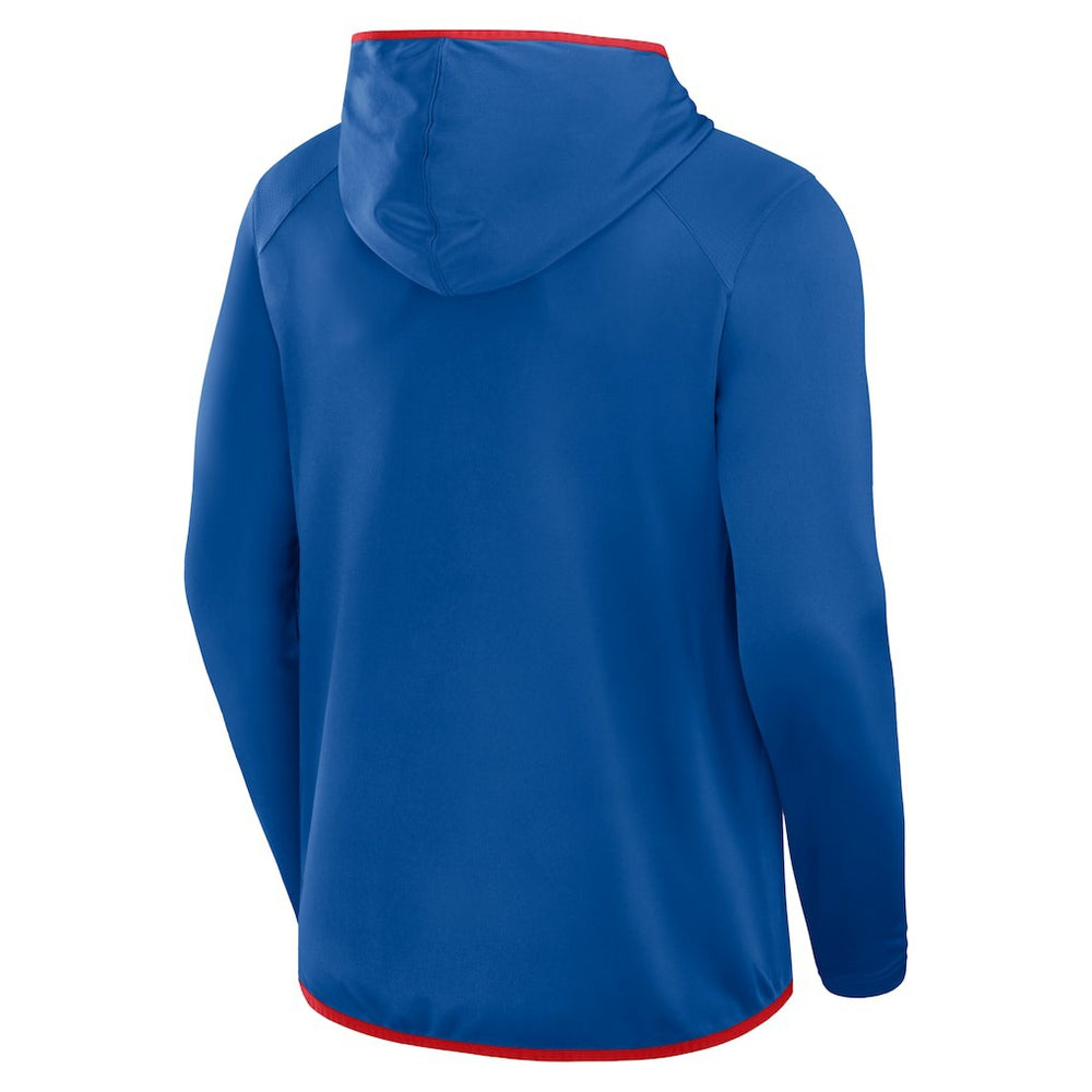 Buffalo Bills Transitional Defender Hoodie Long Sleeve T-Shirt Royal