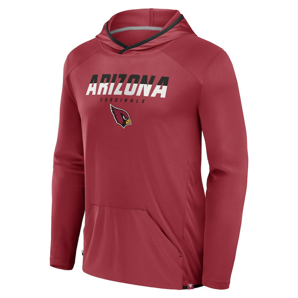 Arizona Cardinals Transitional Defender Hoodie Long Sleeve T-Shirt Cardinal