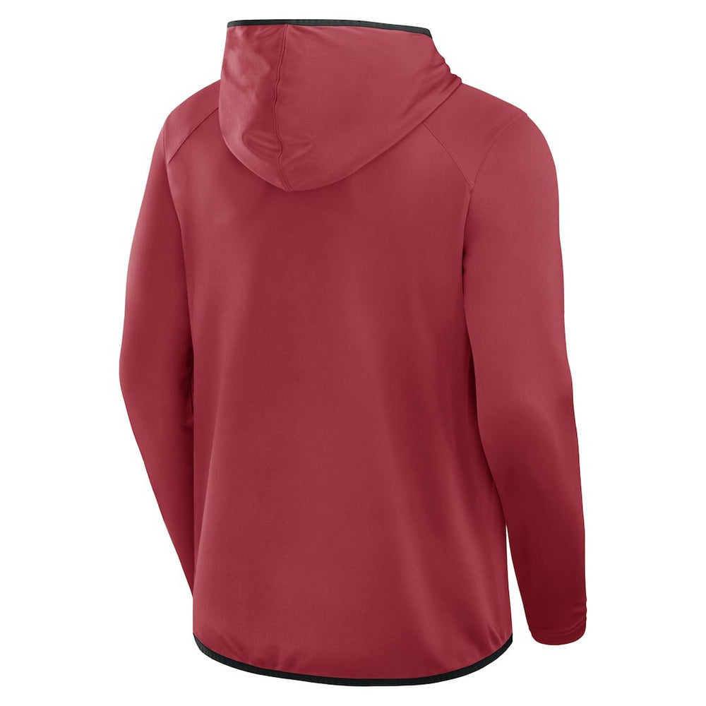 Arizona Cardinals Transitional Defender Hoodie Long Sleeve T-Shirt Cardinal