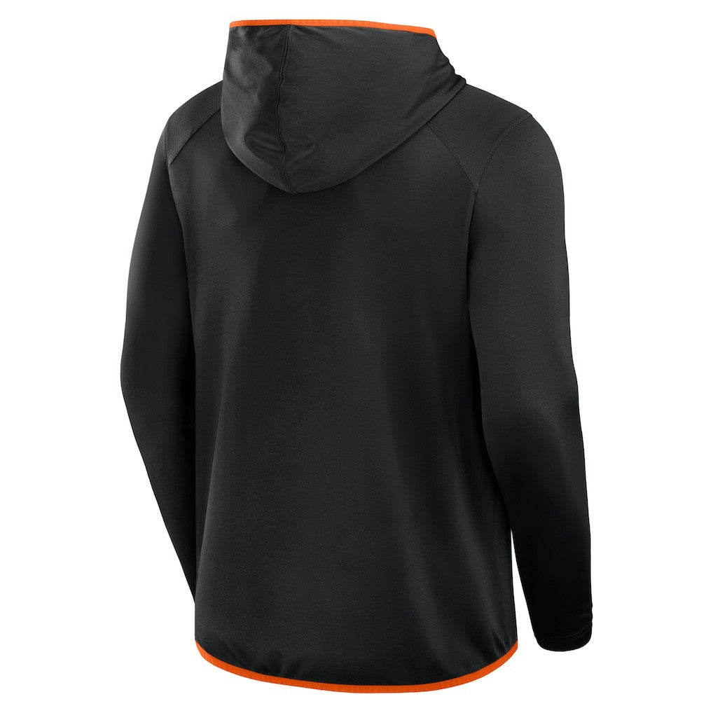 Cincinnati Bengals Transitional Defender Hoodie Long Sleeve T-Shirt Black