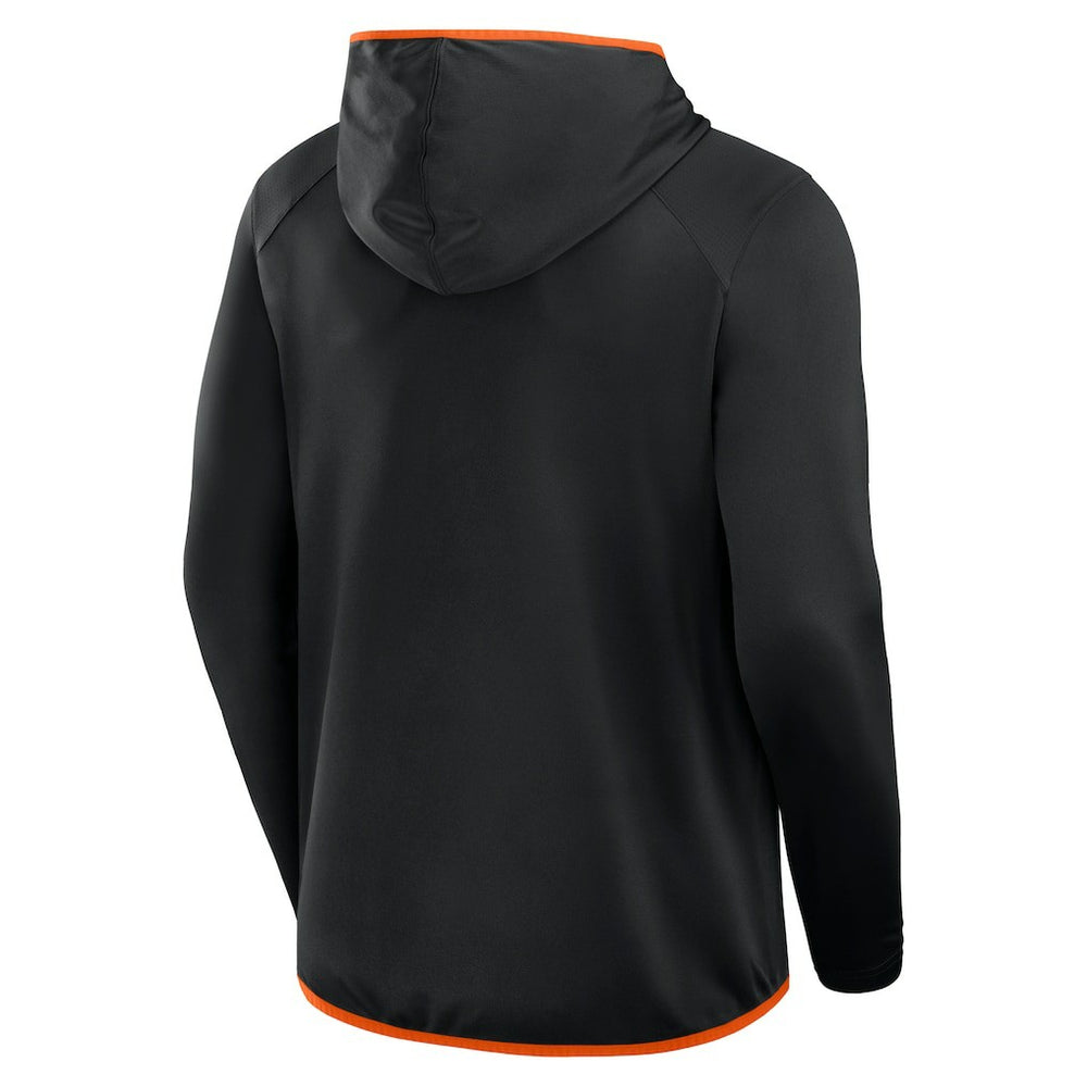 Cincinnati Bengals Transitional Defender Hoodie Long Sleeve T-Shirt Black