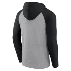 Jacksonville Jaguars Under Center Long Sleeve Hoodie T-Shirt Gray/Black