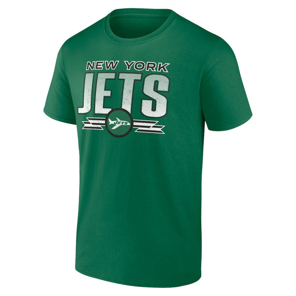New York Jets Fading Out T-Shirt Kelly Green