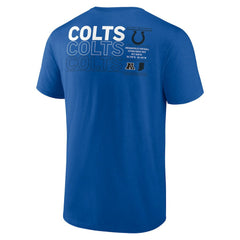 Indianapolis Colts Repeat Stats T-Shirt Royal
