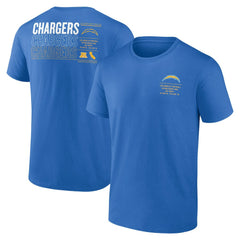 Los Angeles Chargers Repeat Stats T-Shirt Powder Blue