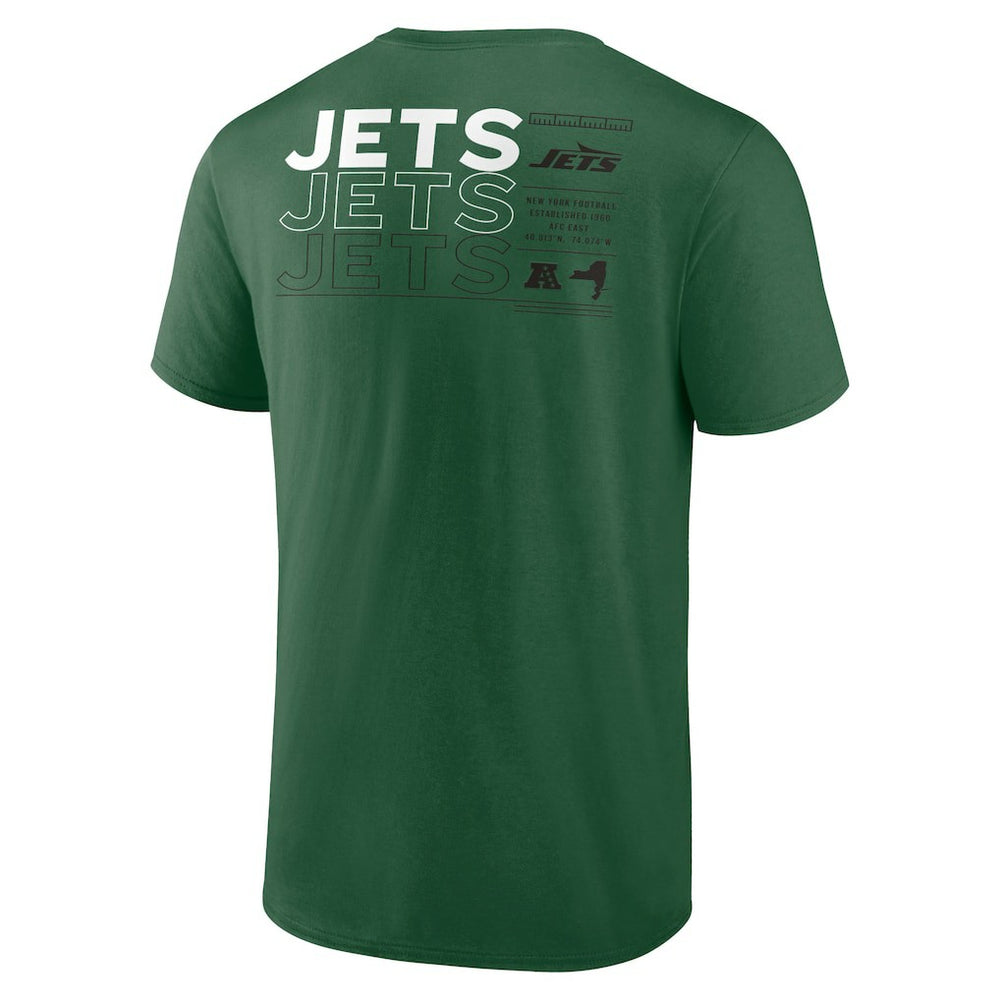 New York Jets Repeat Stats T-Shirt Green