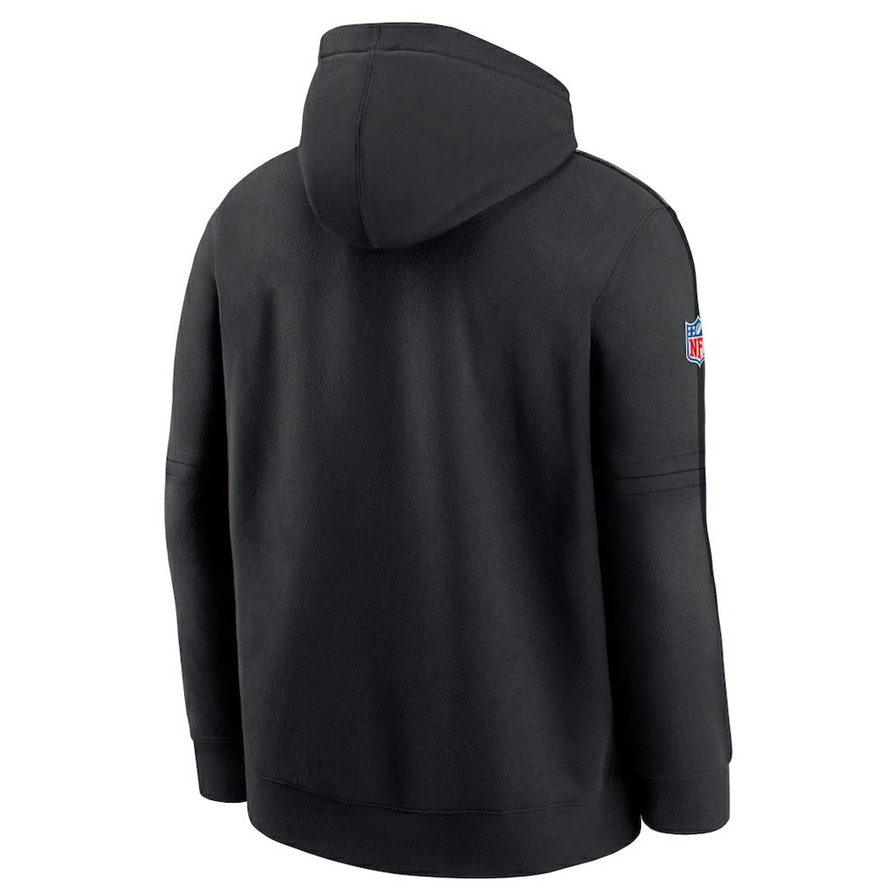 San Francisco 49ers 2024 NFL Crucial Catch Big & Tall Club Pullover Hoodie Black