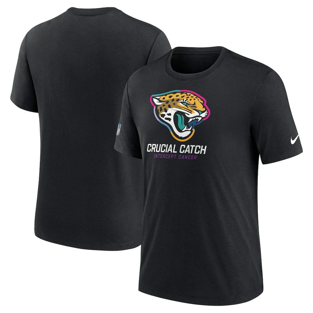 Jacksonville Jaguars 2024 NFL Crucial Catch T-Shirt Black