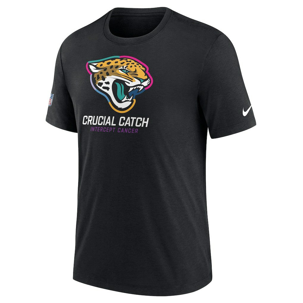 Jacksonville Jaguars 2024 NFL Crucial Catch T-Shirt Black