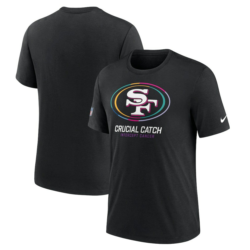 San Francisco 49ers 2024 NFL Crucial Catch Big & Tall T-Shirt Black