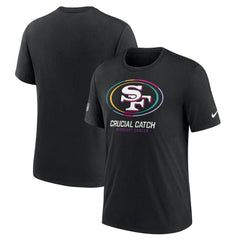 San Francisco 49ers 2024 NFL Crucial Catch Big & Tall T-Shirt Black