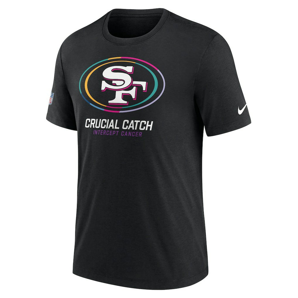 San Francisco 49ers 2024 NFL Crucial Catch Big & Tall T-Shirt Black