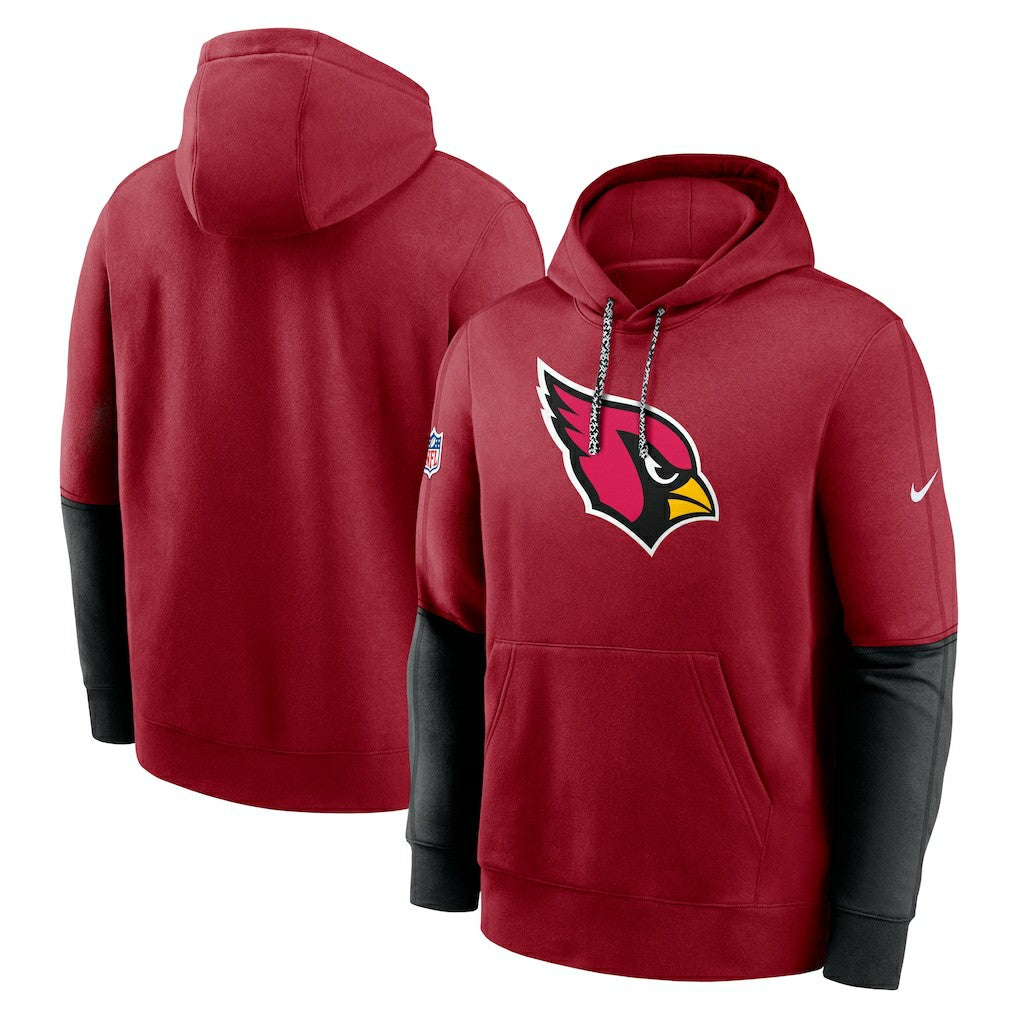 Arizona Cardinals 2024 Sideline Club Pullover Hoodie Cardinal
