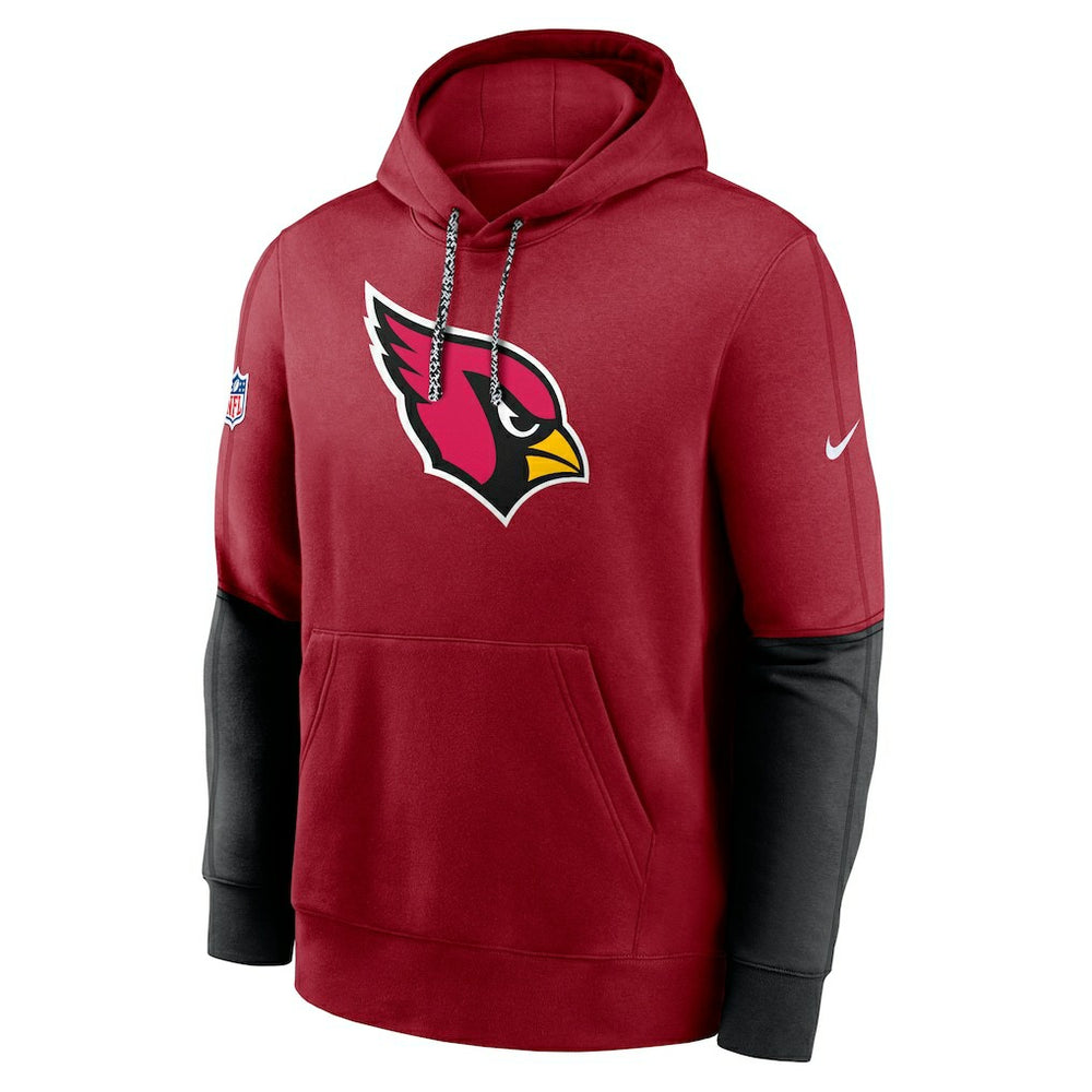 Arizona Cardinals 2024 Sideline Club Pullover Hoodie Cardinal