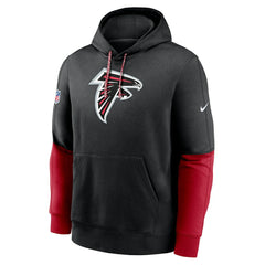 Atlanta Falcons 2024 Sideline Club Pullover Hoodie Black