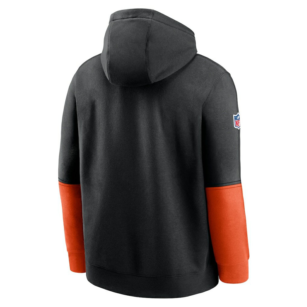 Cincinnati Bengals 2024 Sideline Club Pullover Hoodie Black