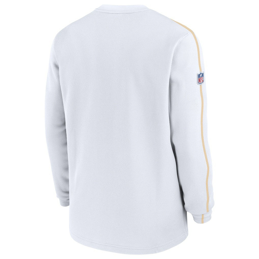Kansas City Chiefs 2024 Sideline Coaches Long Sleeve Top Red
